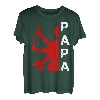 Herren Papa Kann Alles Vatertag Heimwerker Handymen Alleskönner Dad T-Shirt