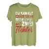 Nicht Erschrecken Papa Mama Ich Habe Zwei 2 Töchter Mädchen T-Shirt