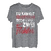 Nicht Erschrecken Papa Mama Ich Habe Zwei 2 Töchter Mädchen T-Shirt