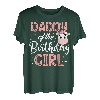 Daddy Of The Birthday Girl Cow Farm Geburtstagsparty Papa T-Shirt