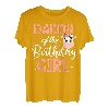 Daddy Of The Birthday Girl Cow Farm Geburtstagsparty Papa T-Shirt