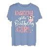 Daddy Of The Birthday Girl Cow Farm Geburtstagsparty Papa T-Shirt