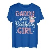 Daddy Of The Birthday Girl Cow Farm Geburtstagsparty Papa T-Shirt