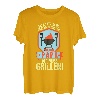 Alle sitzen im Garten chillen außer Papa der muss Grillen T-Shirt