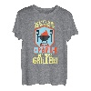 Alle sitzen im Garten chillen außer Papa der muss Grillen T-Shirt