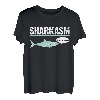 Sharkasm I Love Salad Funny Sarcastic Shark T-Shirt T-Shirt
