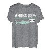 Sharkasm I Love Salad Funny Sarcastic Shark T-Shirt T-Shirt