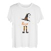 Damen Halloween Hexe Tante Hexen Kostüm T-Shirt