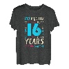 T-Shirt zum 16. Geburtstag für Kinder, Geschenk zum 16. Geburtstag T-Shirt