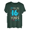 T-Shirt zum 16. Geburtstag für Kinder, Geschenk zum 16. Geburtstag T-Shirt