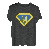 Nation Wappen der Ukraine Herz Ukrainisches Landheim T-Shirt