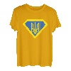 Nation Wappen der Ukraine Herz Ukrainisches Landheim T-Shirt