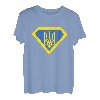 Nation Wappen der Ukraine Herz Ukrainisches Landheim T-Shirt