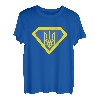 Nation Wappen der Ukraine Herz Ukrainisches Landheim T-Shirt