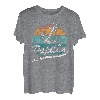 Herren Papitän Papa und Kapitän Lustiges Vater Anker Retro Vintage T-Shirt