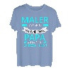 Herren Maler Design Papa für Vater Beruf Weihnachten T-Shirt