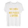 Herren Lustiges Geschenk Apero Henne T-Shirt Lustig T-Shirt