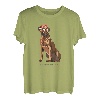 Rhodesian Ridgeback Mom Retro Muttertag Geschenkidee T-Shirt