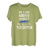 Ich habe keine Angst - ich habe zwei Töchter T-Shirt Papa T-Shirt