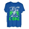 Herren E Bike Alter Mann Mit E-Bike I Lustiges Rad Geschenk Humor T-Shirt