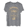 60. Geburtstag Geschenk Mann Mythos Legende Januar 1963 T-Shirt