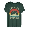 Hapfox - Retro Vintage 25. Geburtstag lustiger Gamer T-Shirt