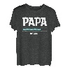 Papa Loading Gender Reveal Schwangerschaftsankündigung T-Shirt