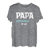 Papa Loading Gender Reveal Schwangerschaftsankündigung T-Shirt