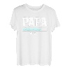 Papa Loading Gender Reveal Schwangerschaftsankündigung T-Shirt