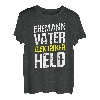 Lustiges T-shirt Ehemann Vater Elektriker Held Vatertag T-Shirt