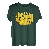 Pommes Frites Kostüm Halloween Easy Cosplay Fast-Food Outfit T-Shirt