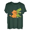 T-Rex und Katze Freunde Trex Dinosaurier und Katzen T-Shirt