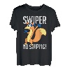 Swiper No Swiping Shirt Cartoon Fuchsliebhaber Geschenk T-Shirt
