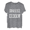 Sheeeeeit Lustiger Sarkasmus Play On Words Lustige Männer Frauen T-Shirt