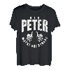 Herren Herren Peter Vorname Papa Vater Männer Spruch T-Shirt