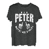 Herren Herren Peter Vorname Papa Vater Männer Spruch T-Shirt