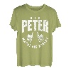 Herren Herren Peter Vorname Papa Vater Männer Spruch T-Shirt