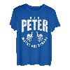 Herren Herren Peter Vorname Papa Vater Männer Spruch T-Shirt