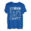 Herren Vorname Simon Lustiger Spruch Humor T-Shirt