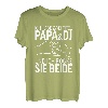 Herren Vatertag T-Shirt Vater Dad Ich habe zwei Titel Papa und DJ T-Shirt