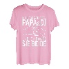 Herren Vatertag T-Shirt Vater Dad Ich habe zwei Titel Papa und DJ T-Shirt