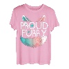 Stolzer pelziger Fandom-Cosplay-Tierliebhaber pelzige Person T-Shirt