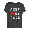 Mädchen lieben meinen Swag T-Shirt