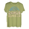 Papitän Vater Papa Kapitän Lustiger Retro Segelboot Vatertag T-Shirt