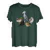 Amsel Rotkehlchen Ente Eule Schuhschnabel Garten Vogel T-Shirt