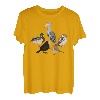 Amsel Rotkehlchen Ente Eule Schuhschnabel Garten Vogel T-Shirt