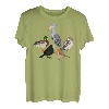 Amsel Rotkehlchen Ente Eule Schuhschnabel Garten Vogel T-Shirt