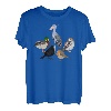 Amsel Rotkehlchen Ente Eule Schuhschnabel Garten Vogel T-Shirt