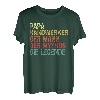 Herren Papa Handwerker Vater Vatertag Lustiger Spruch T-Shirt