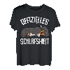 Dackel Offizielles Schlafshirt Dachshund Hund Teckel T-Shirt